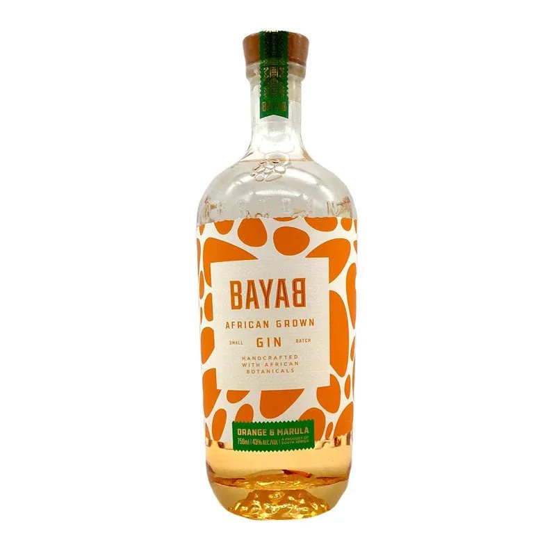 Bayab Orange and Marula African Gin 750ml